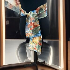 Colorful Abstract vintage belt/Scarf